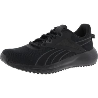 Imagem de Reebok Tênis de corrida feminino Lite Plus 3.0, Preto/cinza puro, 38