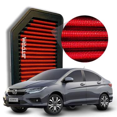 Imagem de Filtro Ar Esportivo Honda City 1.5 16V Flex Ano 2018 A 2021