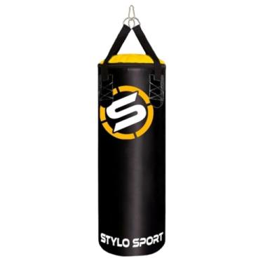 Imagem de SACO DE PANCADA 90 CM - SACO PARA TREINAR BOXE (90cm, Amarelo)