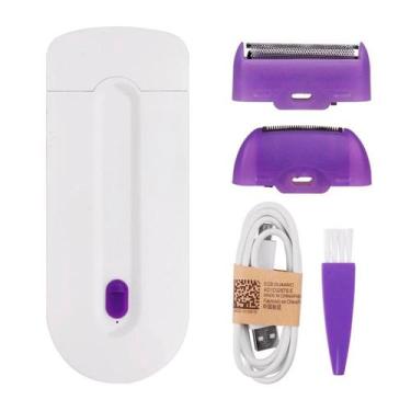 Imagem de Depilador Recarregável Elétrico Unissex Para Axila