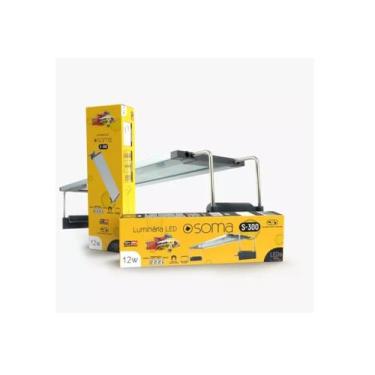 Imagem de Luminária Led Soma S-300 12w Bivolt Aquário Agua Doce