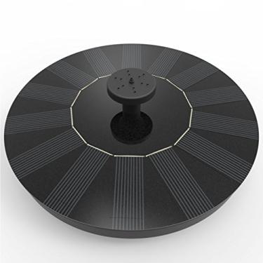 Imagem de Fonte solar, Solatec Bomba de fonte de banho de pássaros movida a energia solar, kit de painel solar de 1,4 W, bomba submersível para irrigação ao ar livre para lagoa, piscina, jardim, aquário e