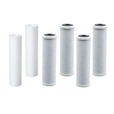 Imagem de 2x Kit Refil Purificador 3 Estágios Consumo Humano - Fundo do Mar Aquá