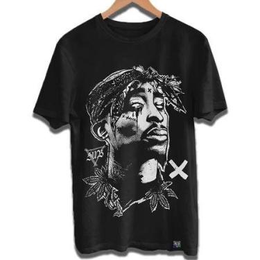Imagem de Camisa 2pac dead Tupac Shakur thug life hip hop 2pac gangsta rap - loj