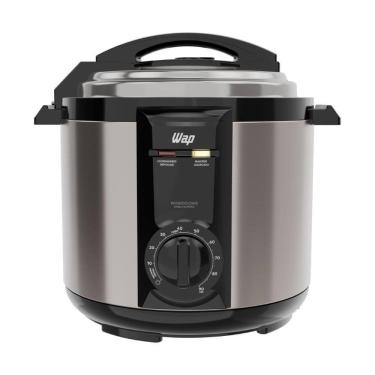 Imagem de Panela De Pressão Elétrica 5L Inox Antiaderente Graystone 900W WPPE2 Wap 220V