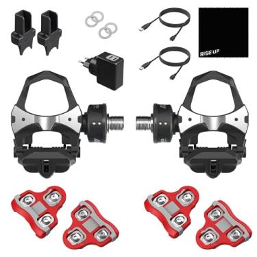 Imagem de Favero Assioma Duo, medidor de potência de ciclismo com sensor duplo baseado em pedal lateral com travas extras, conectividade Bluetooth e ANT+ para computadores de bicicleta, unidades GPS de ciclismo