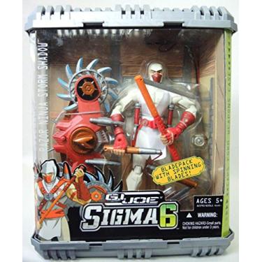 Imagem de G.I. Joe Sigma 6 Razor Ninja Storm Shadow 8 Inch Action Figure