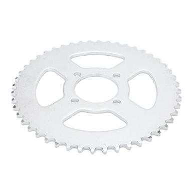 Imagem de Sprocket 48T 420 Kit de roda dentada da corrente traseira 420 Chave de corrente traseira de aço de alta qualidade para as bicicletas elétricas motocicletas Karts ATVs