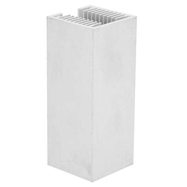 Imagem de Dissipador de Calor de Alumínio Tipo U TO-3P, Radiador de Resfriamento de Aleta de Dente 100 X 40 X 40mm para 1/2/3, LED, Decodificador, Equipamento Com Placa de