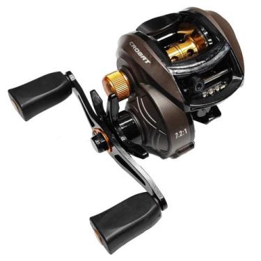 Imagem de Kit vara de pesca 1,65m 2 partes e carretilha com 4 rolamentos maruri,