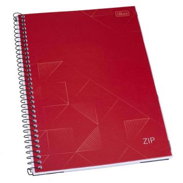 Imagem de Caderno Tilibra Universitário Zip 1 Matéria 80 Folhas