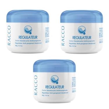 Imagem de Kit 3 Unidades Creme Desodorante Regulateur, 60g - Racco