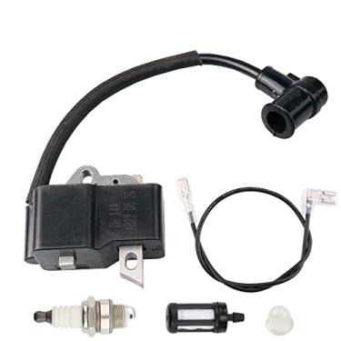 Imagem de TPCABPART Bobina De Ignição 4137 400 1350 Com Vela Para Sthil Fs75 Fs80 Fs85 Fc85 Ht70 Hs75 Hl75 Ht75 Hs80 Cortador Grama E Roçadeira
