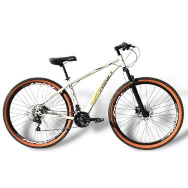 Imagem de Bicicleta 29 RINO Everest XR 21v Hidráulico Roler Cambios SH Faixa (Branco, 21)