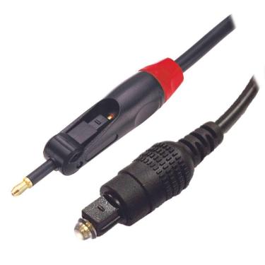 Imagem de Cabo Fibra Optica Universal Toslink Mini Plug 5 Mm 1,5