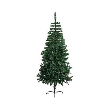 Imagem de Árvore de Natal Pinheiro Verde, 2,10 Metros, 1150 Galhos, Base em Metal