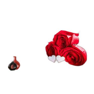 Imagem de Papel De Parede Flores Rosas Vermelhas Pétala 3,5M Nfl257 - Você Decor