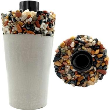 Imagem de Difusor de Ambiente Artesanal com Pedras Naturais Varetas de Fibra e F