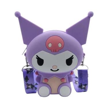 Imagem de Bolsa De Silicone Kawaii Hello Kitty Pequena Bolsa De Moda Sanrio Prin