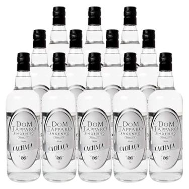 Imagem de Cachaça Nacional Branca Dom Tápparo 1l 12 Unidades