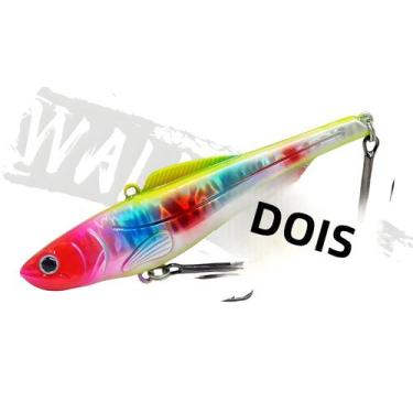 Imagem de Isca De Pesca No Gelo De Inverno 9cm 26g Afundando Rattlin Vibração Is