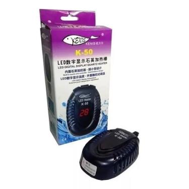Imagem de Termostato Hopar Com Visor Digital De Led K-50 50w Até 50l 220V