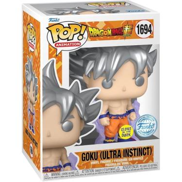 Imagem de Funko Pop Dragon Ball Super Goku Ultra Instinct Glow 1694