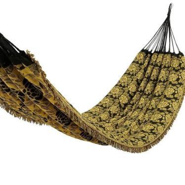 Imagem de Rede Descanso Rede De Dormir Rede De Descanso para Casal Indiana Verde