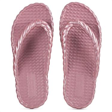 Imagem de Chinelo EVA Brizza Arezzo Rosa Metalizado - Feminino-Feminino