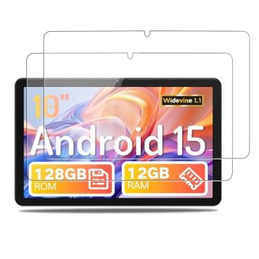 Imagem de NOUKAJU Protetor de tela para tablet Winsing T30W de 10 polegadas, vidro temperado HD, dureza 9h, arranhões, anti-impressão digital, protetor de filme de vidro temperado para tablet Winsing T30W
