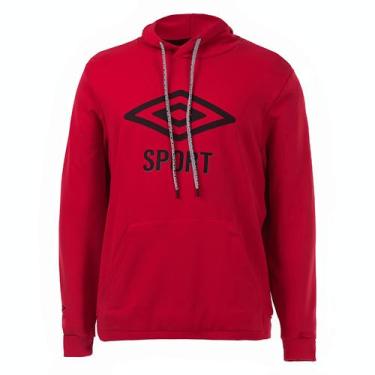 Imagem de Blusão Masculina Umbro Sport Graphic Fan 2022 - Vermelho, M, Masculino