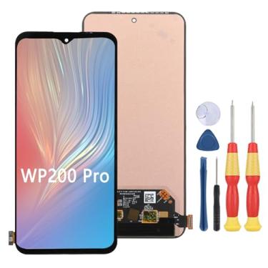 Imagem de SiuVorZhi Tela LCD compatível com Oukitel WP200 Pro / WP210 Display LCD Touch Screen Assembly Peças de reposição com ferramentas.