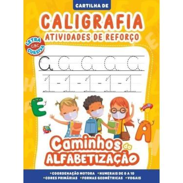Imagem de Cartilha Caminhos da Alfabetização: Caligrafia e Atividades de Reforço Vol. 01