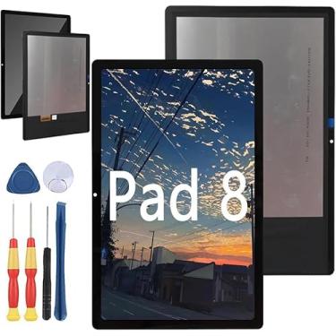 Imagem de Yuxyiony Nova tela de substituição para tela de reparo de tela LCD Hotwav Pad 8 e acessórios de ferramentas de substituição