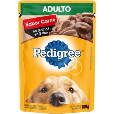 Imagem de Pedigree Sache Carne Raças M&G 100 g