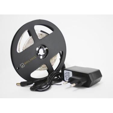 Imagem de Fita Led 3528 Branco Neutro 4k Ip20 Controle Remoto Dimmer