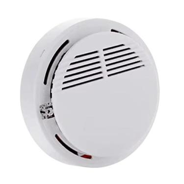 Imagem de Detector De Fumaça Fogo Incendio Fotoeletrico Alarme 85Db - Tatudeboa