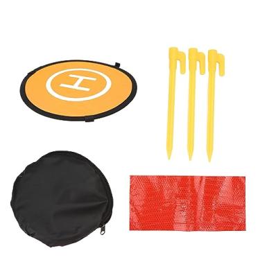 Imagem de ZAWELIYO Drone Landing Pad, 15,7 Polegadas (40 cm) Dobra Rápida Dupla Face Oxford Pano Portátil Tapete de Pouso para Mini 3, Mini 3 Pro, Mini 2 SE, Mini SE, Mini 4 Pro, Air 3