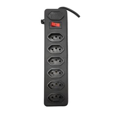 Imagem de Filtro De Linha Oex Tm104, Régua Extensão, 6 Entradas, 1.5M, Preto