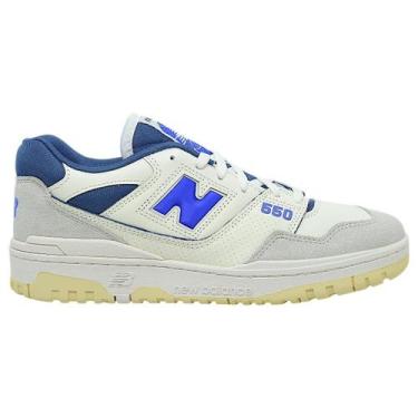 Imagem de Tenis New Balance Masculino BBw550 Nb Casual Couro Macio, Azul, 43
