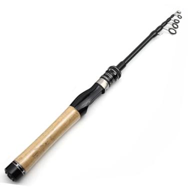 Imagem de Varas de pesca giratórias 168 cm 180 cm 198 cm isca telescópica vara de pesca peso 1-5G crianças iniciantes pegam pequeno vara de peixe acessórios de pesca