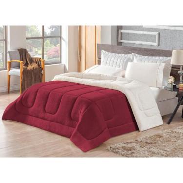 Imagem de CobreLeito Coberdrom Soft Queen 1pç Dupla Face Soft e Sherpa - Valle E