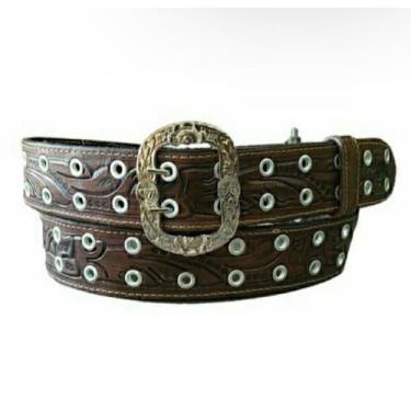 Imagem de Cinto Muladeiro em Couro - Texas Boots, 110