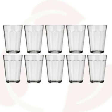 Imagem de 10 Copo Americano Clássico Nadir Cerveja Café Pingado 300ML - NADIR FI