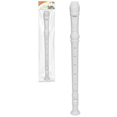 Imagem de Kit 2 Flautas Doce Instrumento Brinquedo Infantil Criança - zein