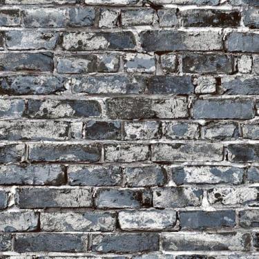 Imagem de Papel de Parede Essencial - Ess1060 B Tijolinho Cinza - Rolo Fechado d