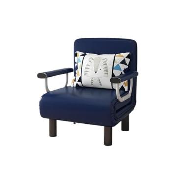 Imagem de Sofá-cama dobrável multifuncional, cadeira conversível com travesseiro e encosto ajustável, sofá-cama dobrável para sala de estar/quarto/sofá de hóspedes, cama de hóspedes, para escritório em casa