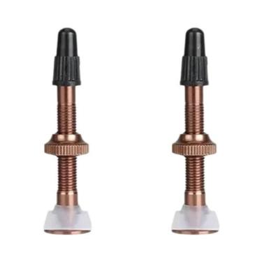 Imagem de Hastes De Válvula Presta De Alumínio De 40/60mm, 2 Peças, Núcleo Remov