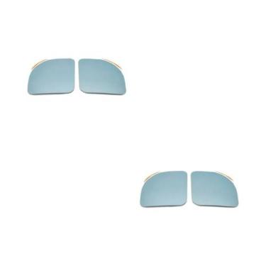 Imagem de Conjunto De Espelhos Retrovisores Universais Ajustáveis Sem Moldura Pa