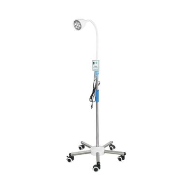 Imagem de Lâmpada De Luz Médica, Luz De Exame Cirúrgico, Lâmpada Tipo Suporte De Piso De Rotação De 360 °, Lâmpada De Exame Com Base Rolante